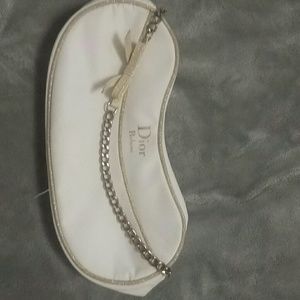 A Dior clutch